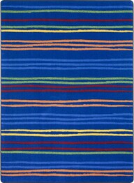 Joy Carpets Kid Essentials All Lined Up Rainbow